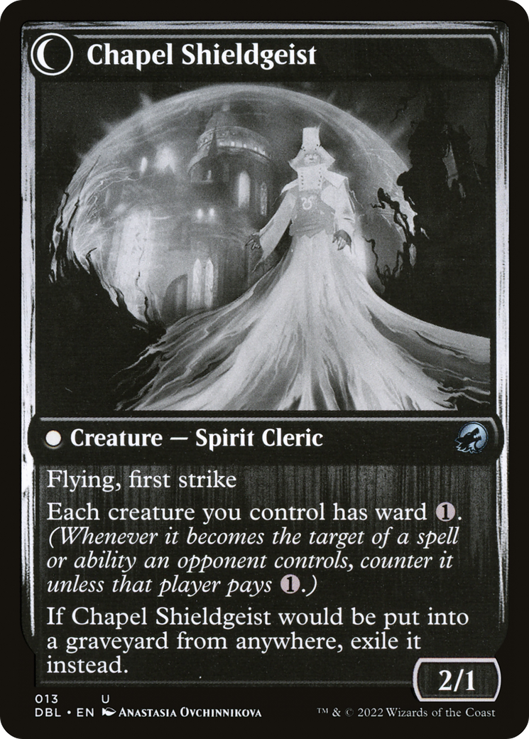Chaplain of Alms (DBL-013)  Foil - Innistrad: Double Feature: (Double Faced Transform)