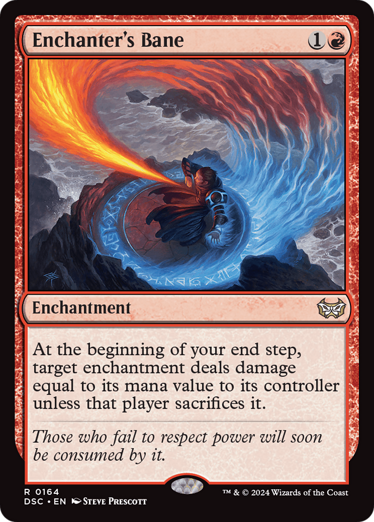 Enchanter's Bane (DSC-164)  - Duskmourn: House of Horror Commander