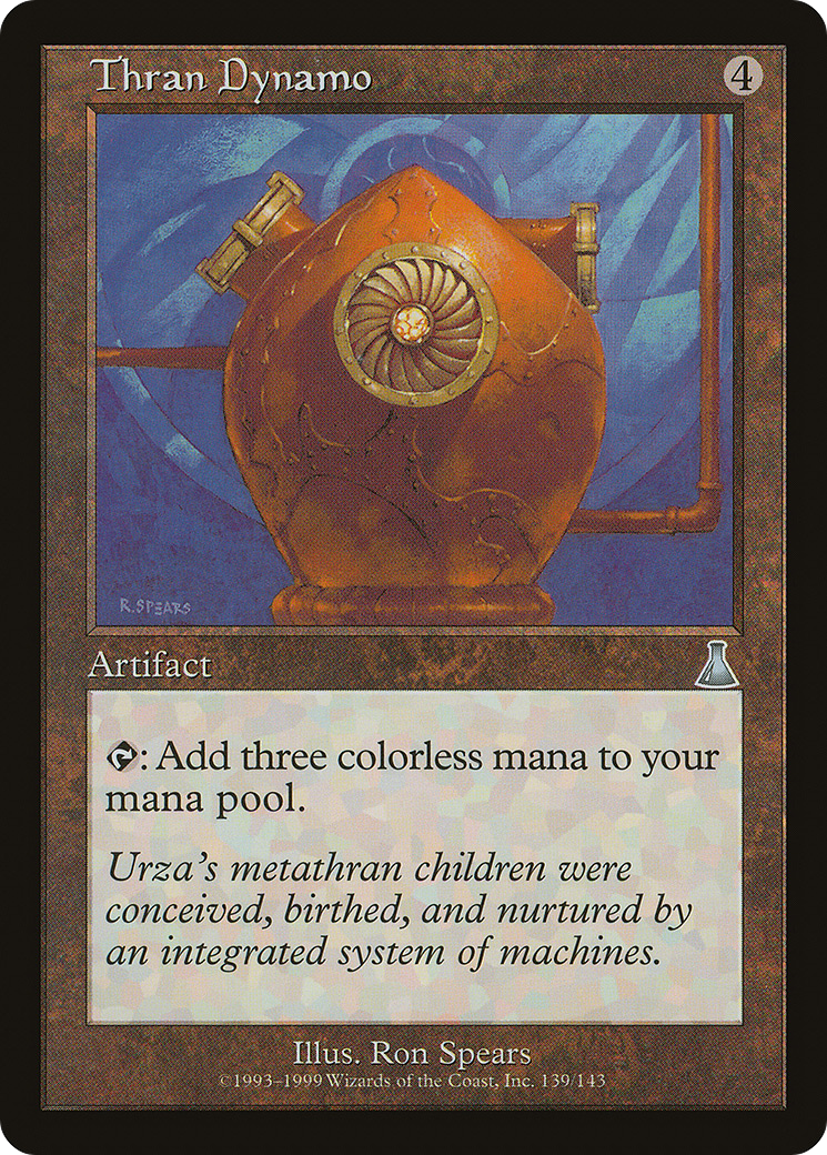 Thran Dynamo (UDS-139)  Foil - Urza's Destiny