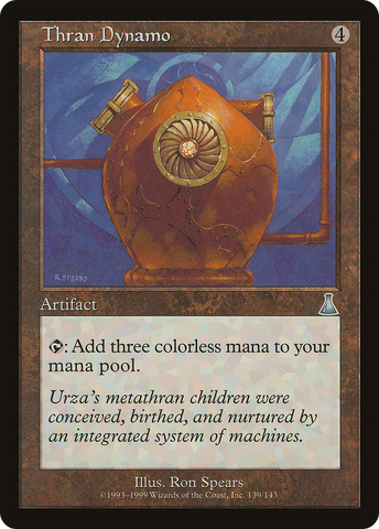 Thran Dynamo (UDS-139)  Foil - Urza's Destiny