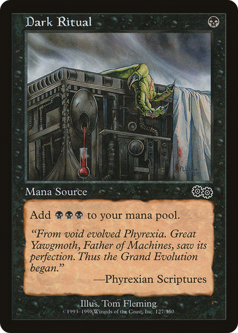 Dark Ritual (USG-127)  - Urza's Saga