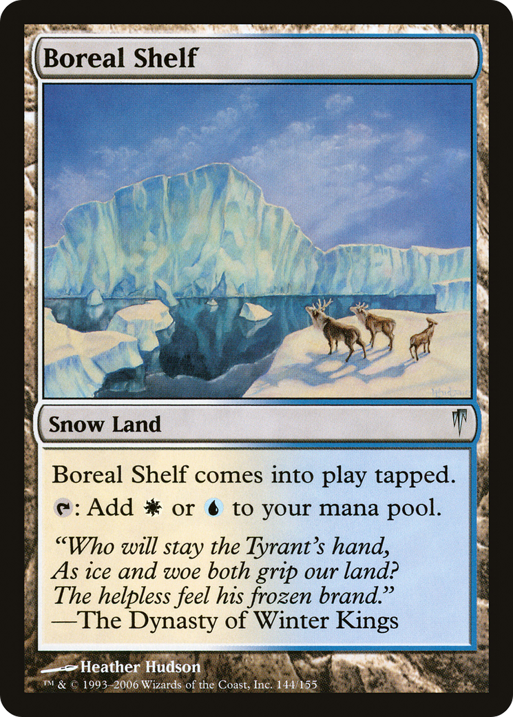 Boreal Shelf (CSP-144)  Foil - Coldsnap