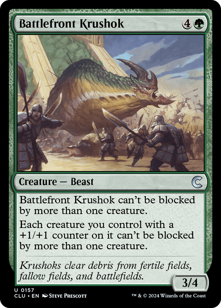 Battlefront Krushok (CLU-157)  - Ravnica: Clue Edition