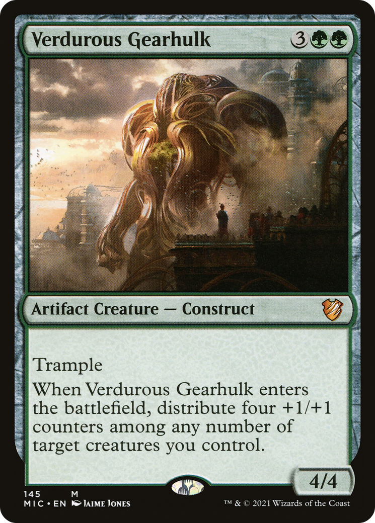 Verdurous Gearhulk (MIC-145)  - Midnight Hunt Commander