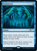 Brainstorm (1162) (SLD-1162)  Foil - Secret Lair Drop