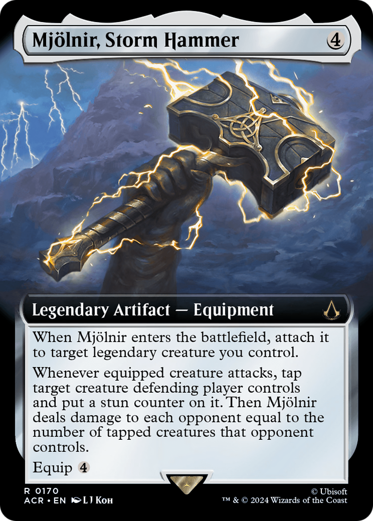 Mjolnir, Storm Hammer (Extended Art) (ACR-170)  Foil - Assassin's Creed: (Extended Art)