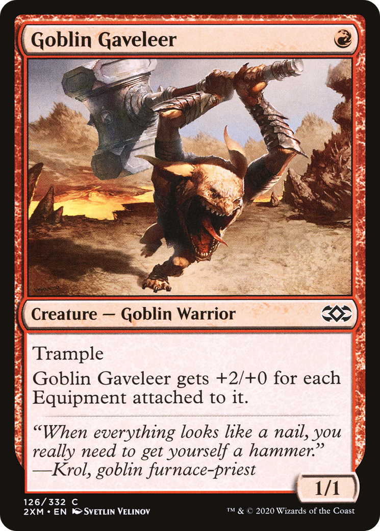 Goblin Gaveleer (2XM-126)  - Double Masters