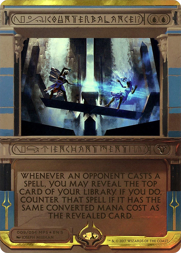 Counterbalance (MPS2-009)  Foil - Amonkhet Invocations (Borderless)
