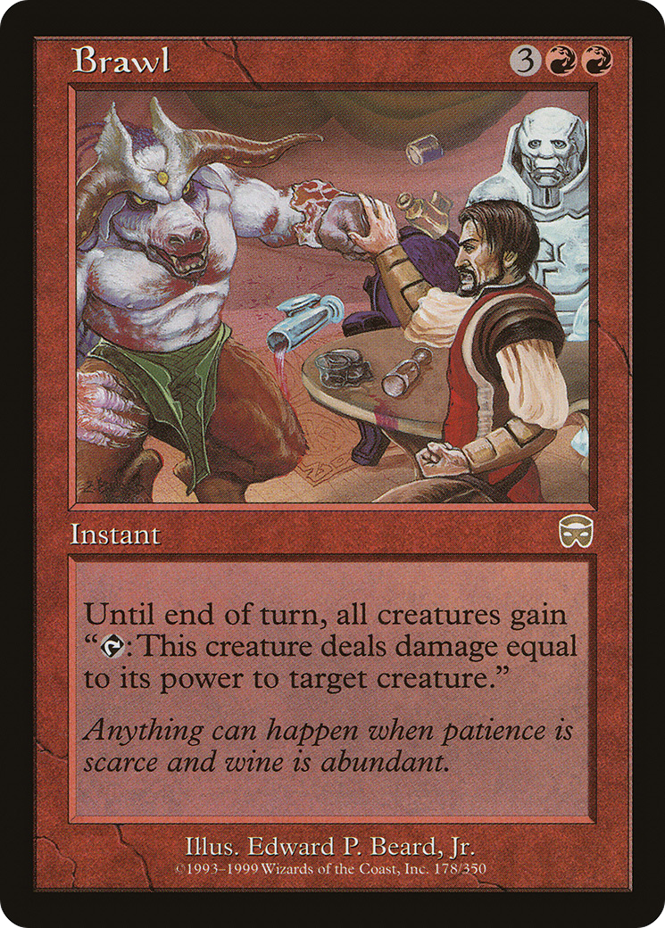 Brawl (MMQ-178)  Foil - Mercadian Masques