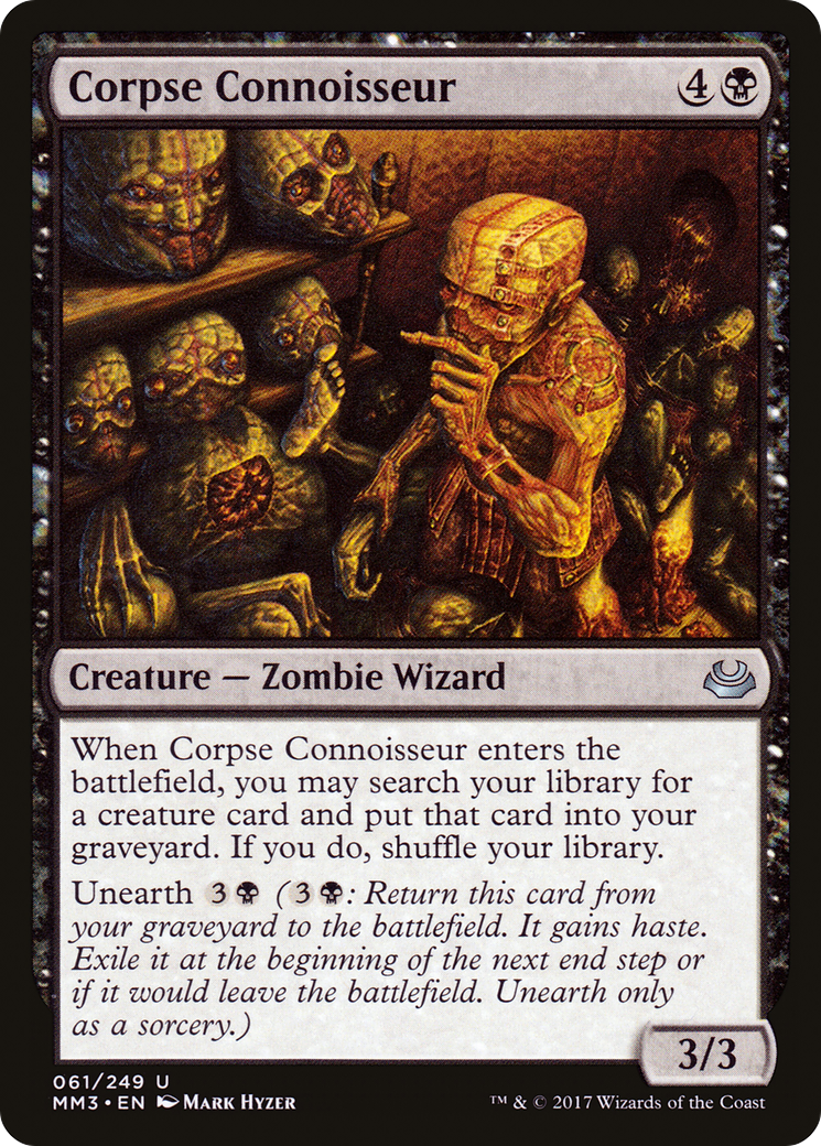 Corpse Connoisseur (MM3-061)  Foil - Modern Masters 2017