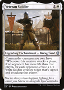 Veteran Soldier (CLB-048)  Foil - Commander Legends: Battle for Baldur's Gate