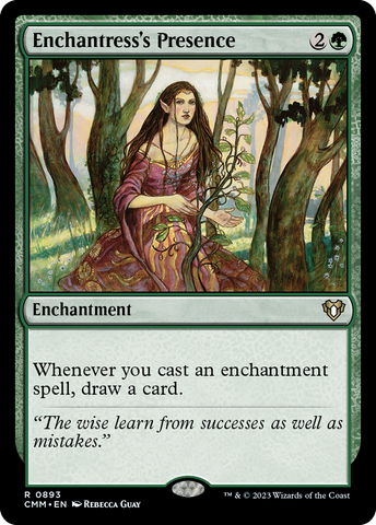 Enchantress's Presence (CMM-893)  - Commander Masters