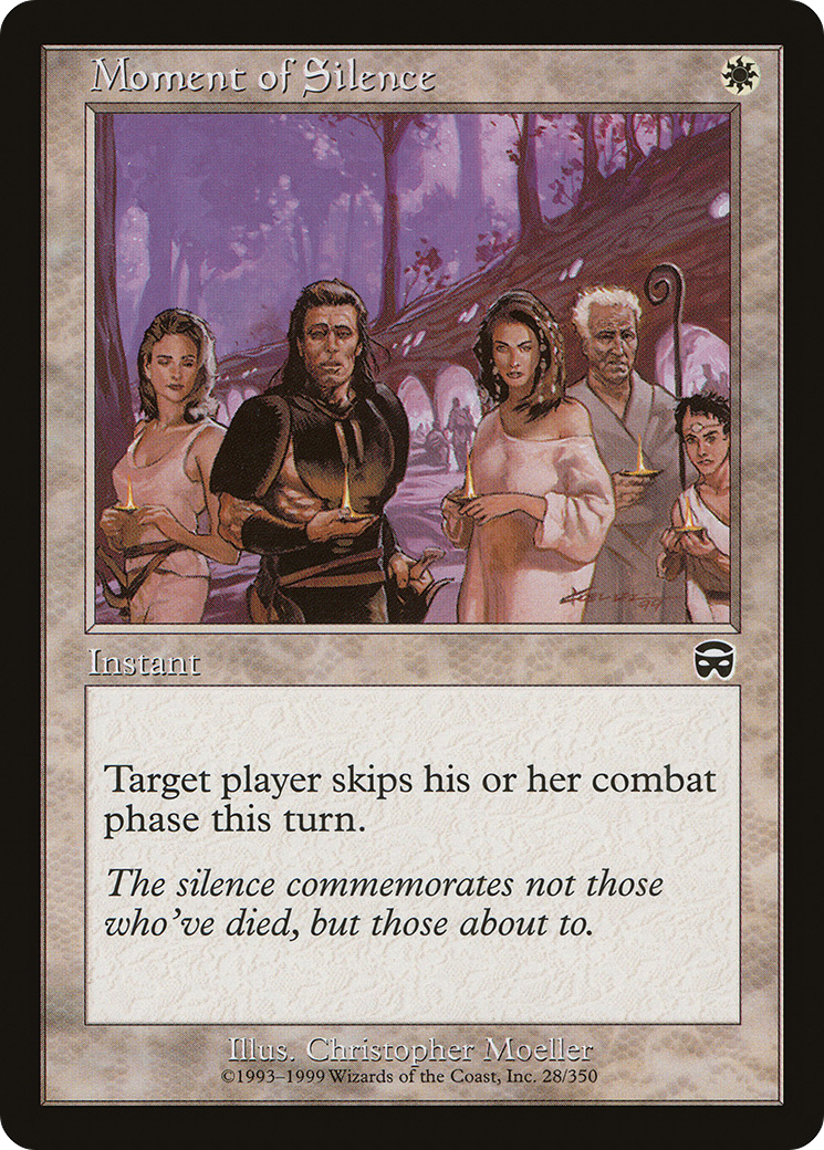 Moment of Silence (MMQ-028)  - Mercadian Masques