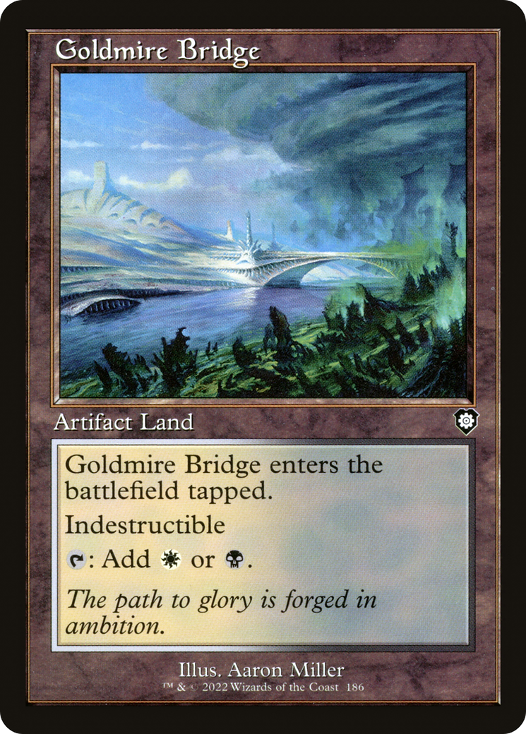Goldmire Bridge (Retro Frame) (BRC-186)  - The Brothers' War Commander