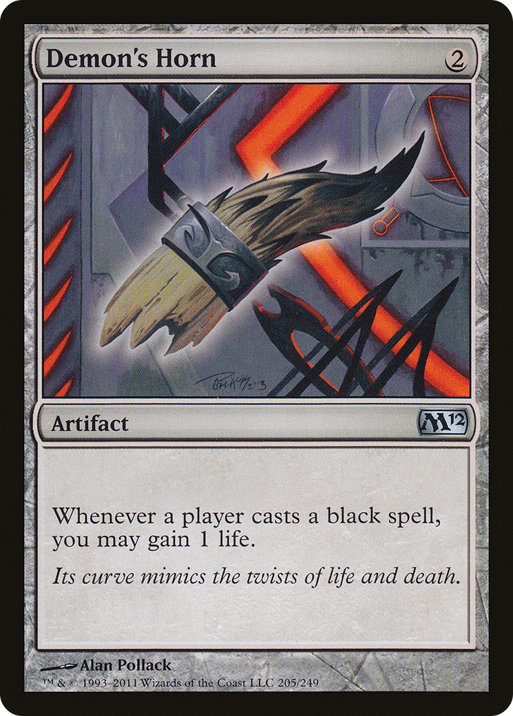 Demon's Horn (M12-205)  Foil - Magic 2012