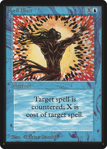 Spell Blast (LEB-)  - Limited Edition Beta