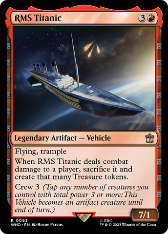 RMS Titanic (WHO-093)  Foil - Doctor Who
