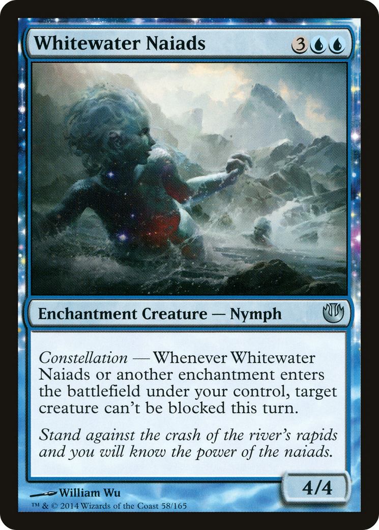 Whitewater Naiads (JOU-058) - Journey into Nyx: (enchantment)