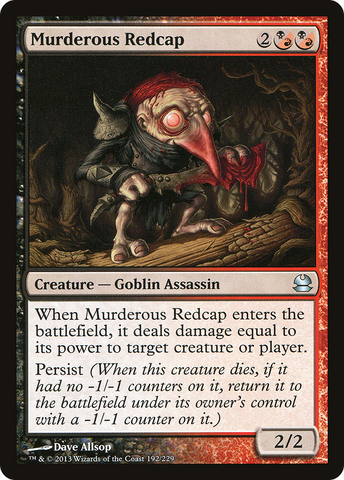 Murderous Redcap (MMA-192)  - Modern Masters