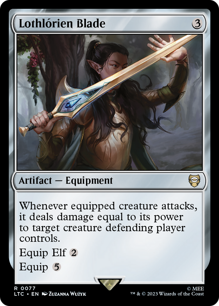 Lothlorien Blade (LTC-077)  - Tales of Middle-earth Commander