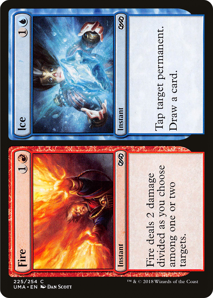 Fire // Ice (UMA-225)  Foil - Ultimate Masters