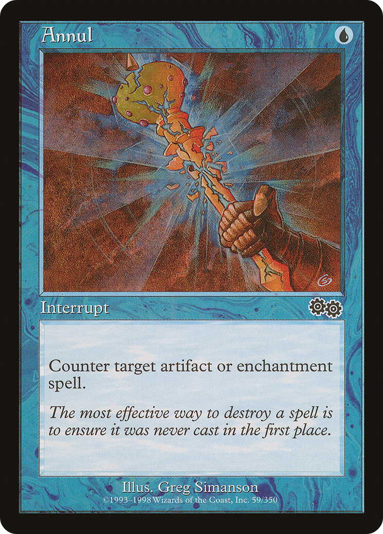 Annul (USG-059)  - Urza's Saga