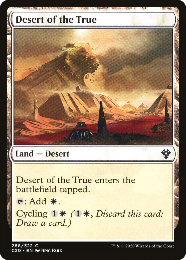 Desert of the True (C20-268)  - Commander 2020