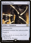 Darksteel Plate (2X2-304) - Double Masters 2022 Foil