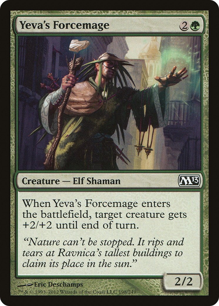 Yeva's Forcemage (M13-198)  Foil - Magic 2013