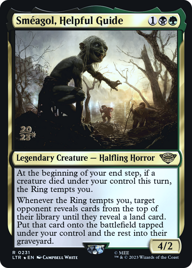 Smeagol, Helpful Guide (PRE-231)  Foil - Tales of Middle-earth Promos