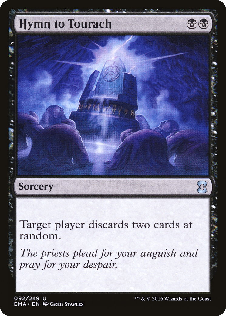Hymn to Tourach (EMA-092)  Foil - Eternal Masters