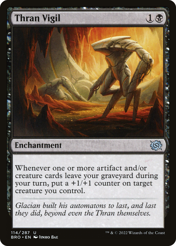 Thran Vigil (BRO-114)  Foil - The Brothers' War