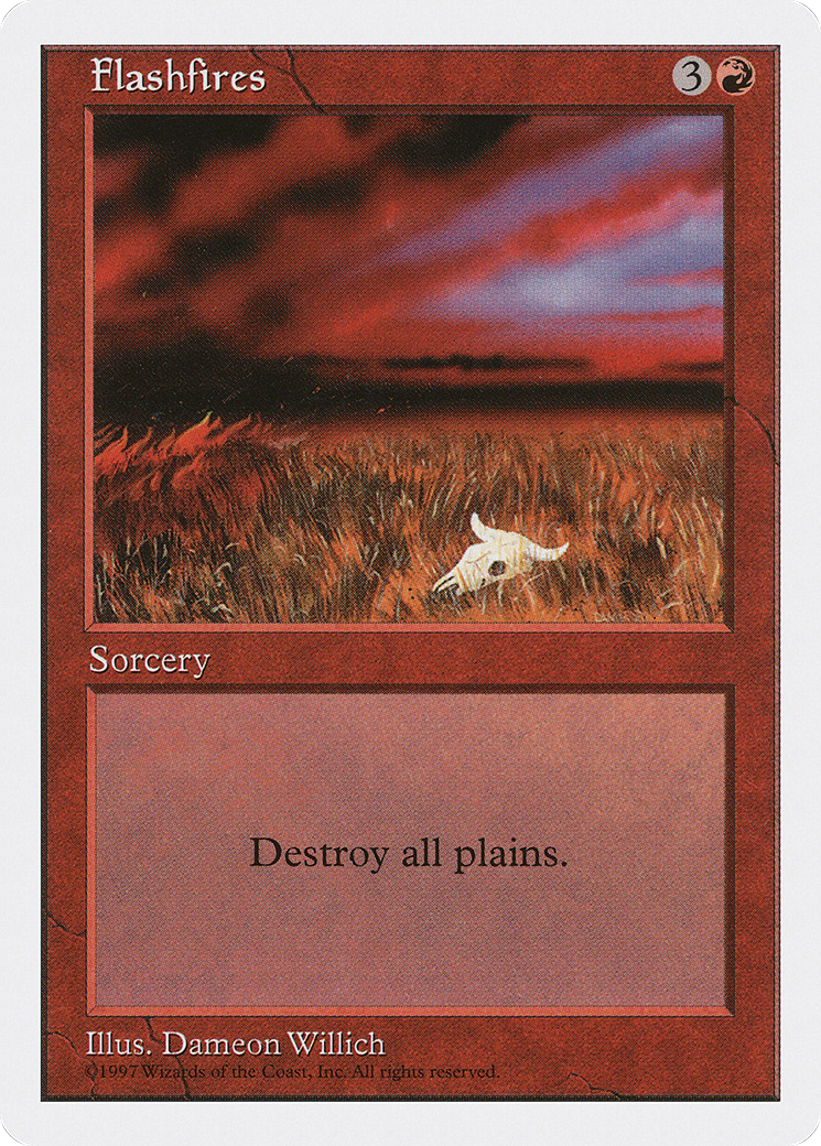 Flashfires (5ED-)  - Fifth Edition
