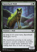 Sporeback Wolf (VOW-223)  Foil - Innistrad: Crimson Vow