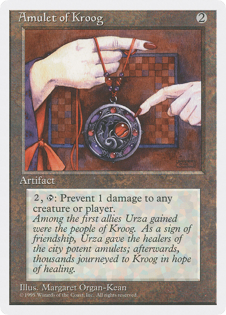 Amulet of Kroog (4ED-)  - Fourth Edition