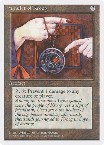 Amulet of Kroog (4ED-)  - Fourth Edition
