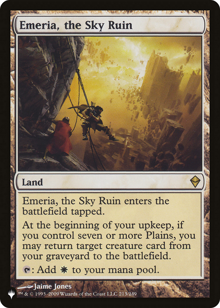 Emeria, the Sky Ruin (PLST-ZEN-213)  - The List
