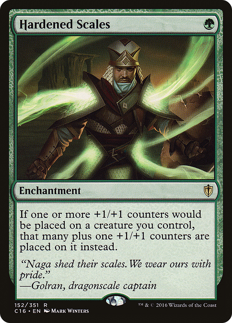 Hardened Scales (C16-152)  - Commander 2016
