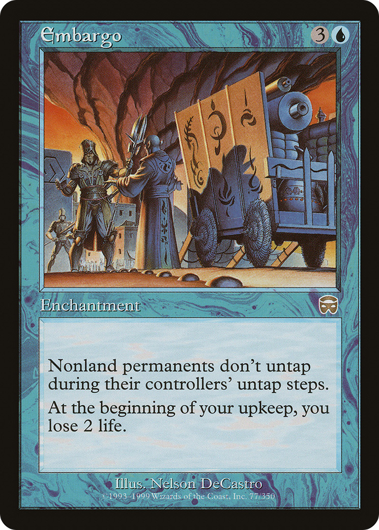 Embargo (MMQ-077)  - Mercadian Masques