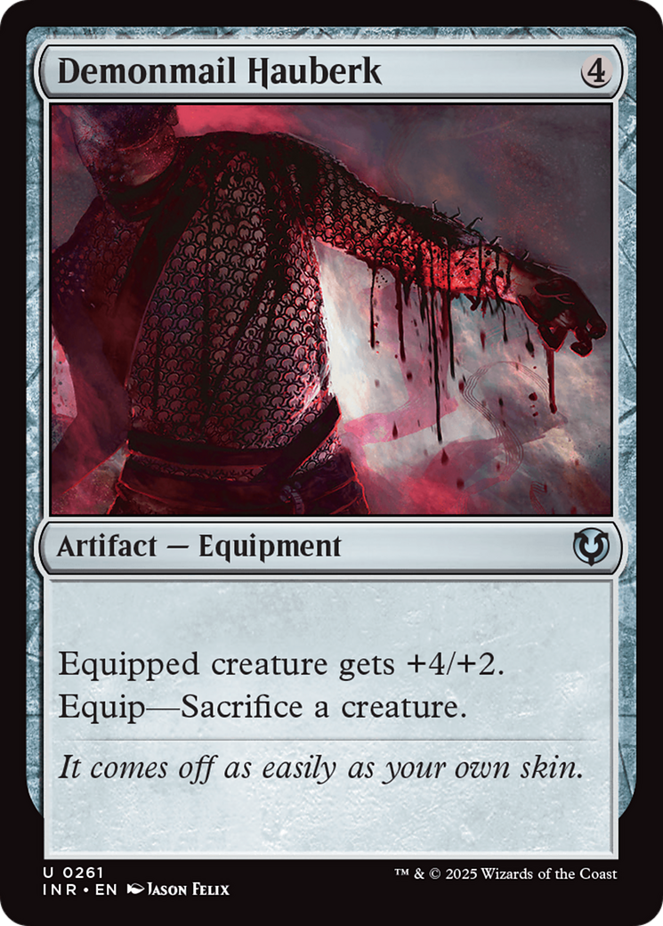 Demonmail Hauberk (INR-261)  Foil - Innistrad Remastered