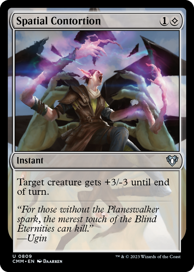 Spatial Contortion (CMM-809)  - Commander Masters