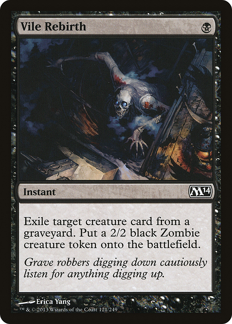 Vile Rebirth (M14-121)  Foil - Magic 2014