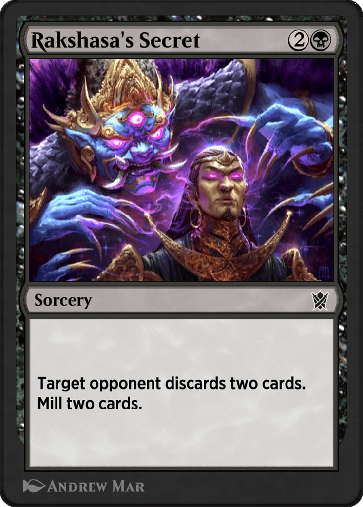 Rakshasa's Secret (KTK-84Y)  - Khans of Tarkir