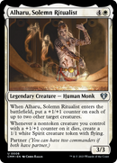 Alharu, Solemn Ritualist (CMM-008)  Foil - Commander Masters