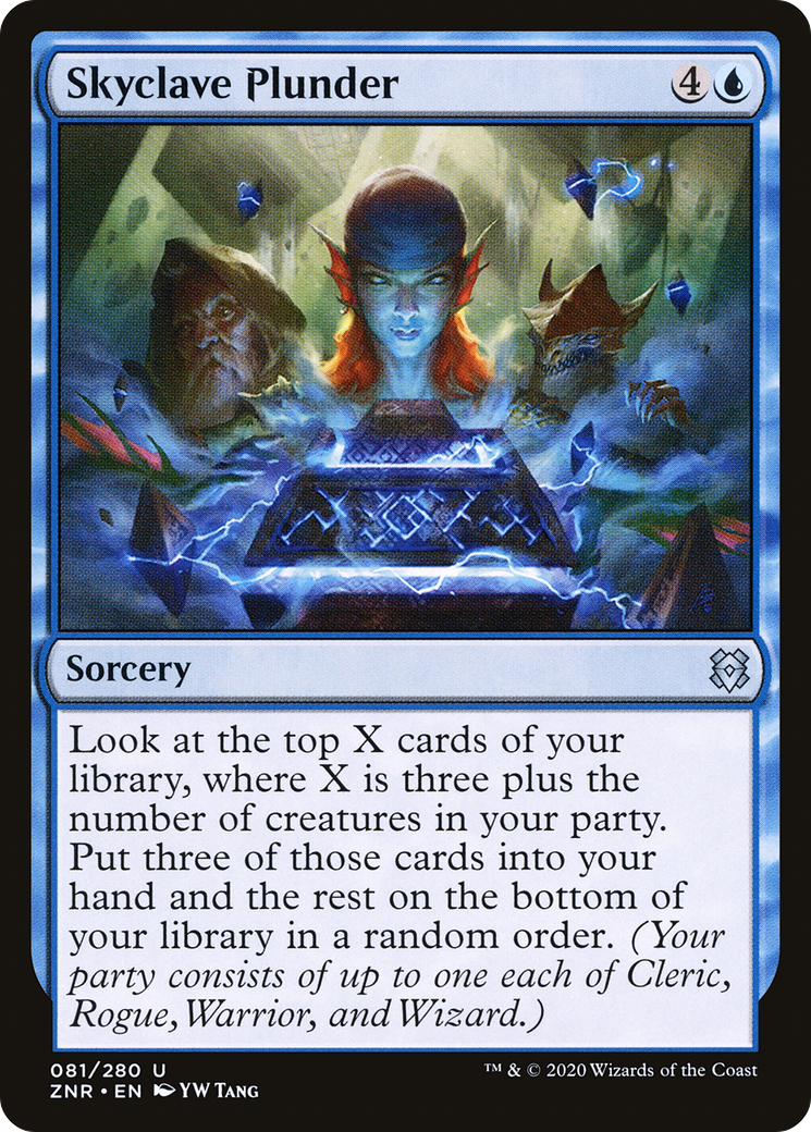Skyclave Plunder (ZNR-081)  - Zendikar Rising