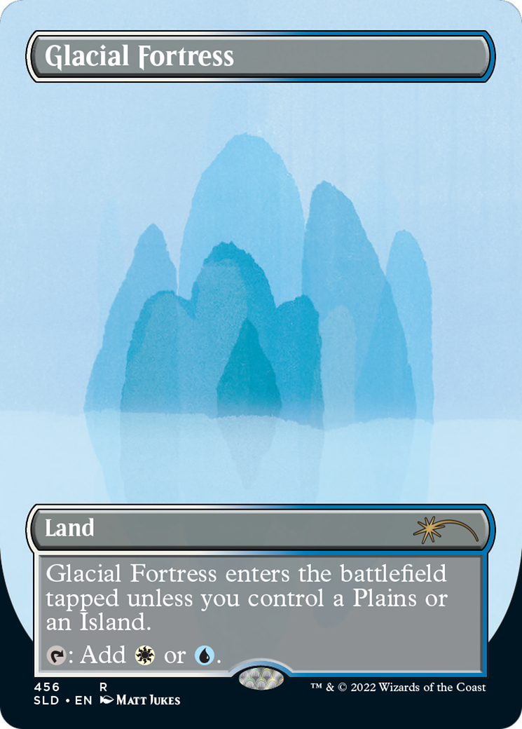 Glacial Fortress (SLD-456)  - Secret Lair Drop (Borderless)