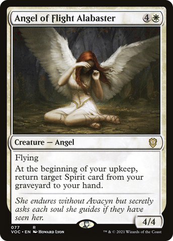 Angel of Flight Alabaster (VOC-077)  - Crimson Vow Commander
