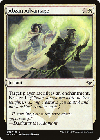 Abzan Advantage (FRF-002)  - Fate Reforged