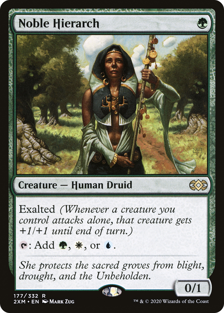 Noble Hierarch (2XM-177)  Foil - Double Masters