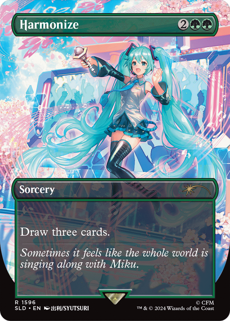 Harmonize (SLD-1596)  - Secret Lair Drop (Borderless)
